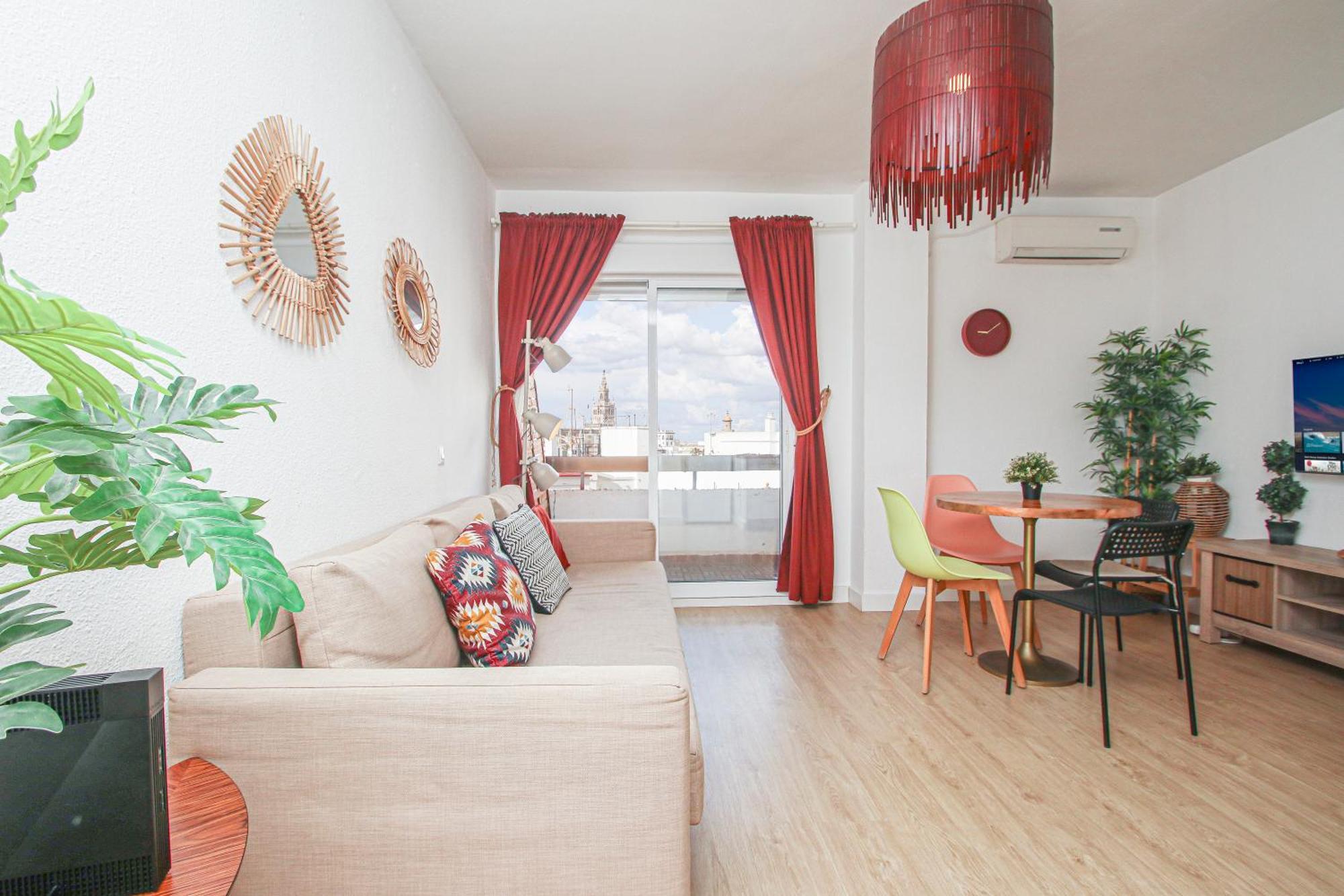 Stunning Apt W Views To Giralda - 15 Minutes Walk Sevilla Dış mekan fotoğraf